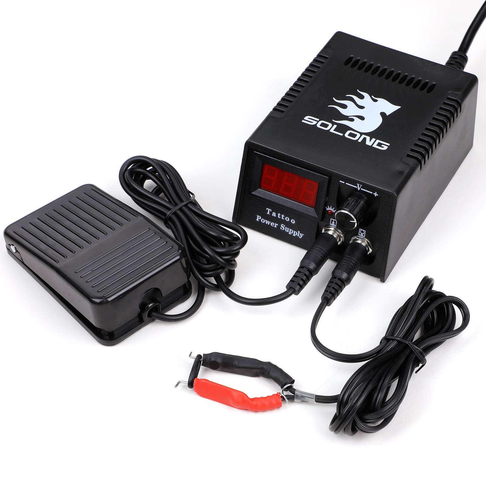 Amazon.com: Solong Tattoo Power Supply kit - Digital LCD Display